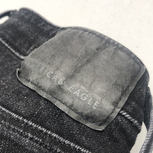 LIKE NEW MENS DISTRESS BLACKWASH SKINNY JEANS 26x28 ⭐️ - Picture 7 of 15